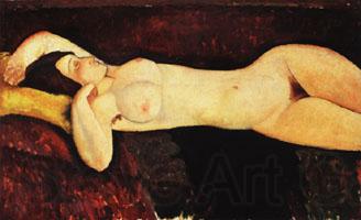 Amedeo Modigliani Reclining Nude (Le Grand Nu) Norge oil painting art